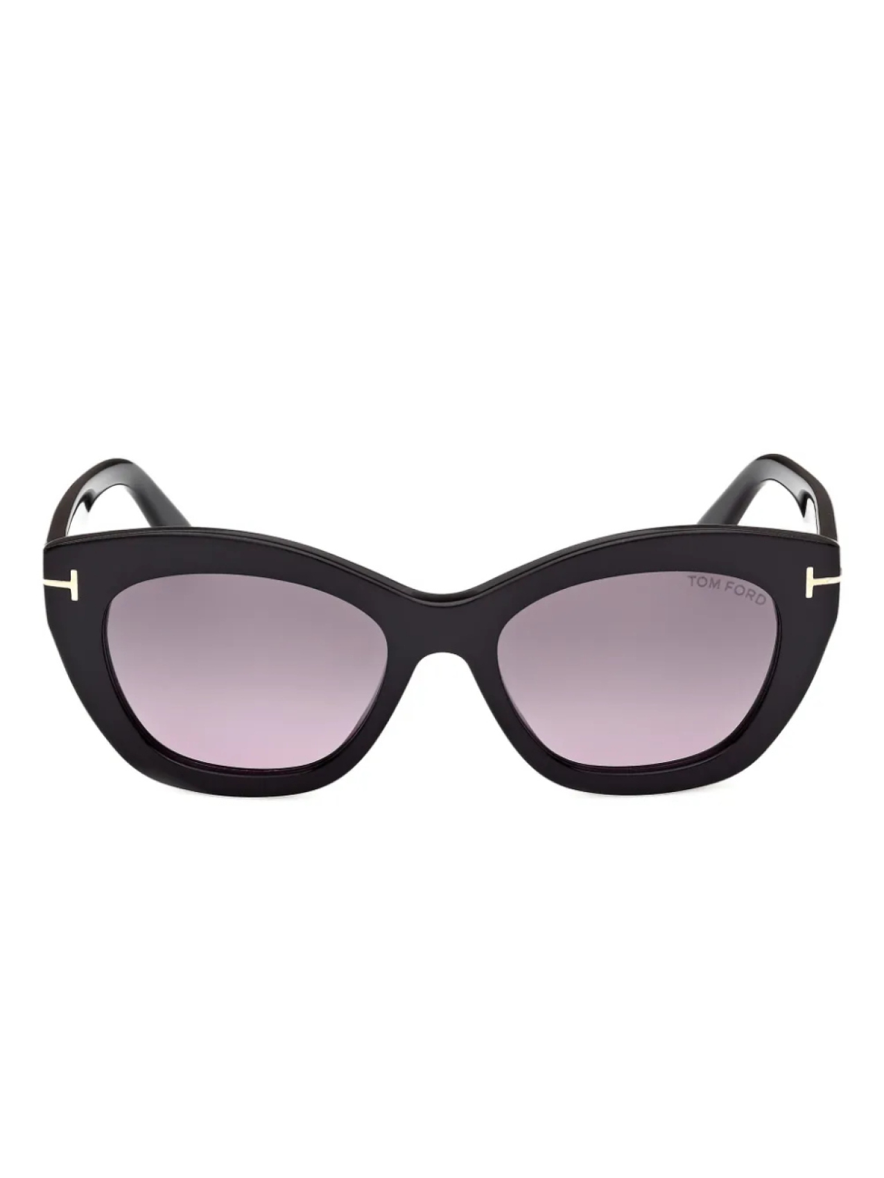 

Солнцезащитные очки «кошачий глаз» TOM FORD Eyewear, черный