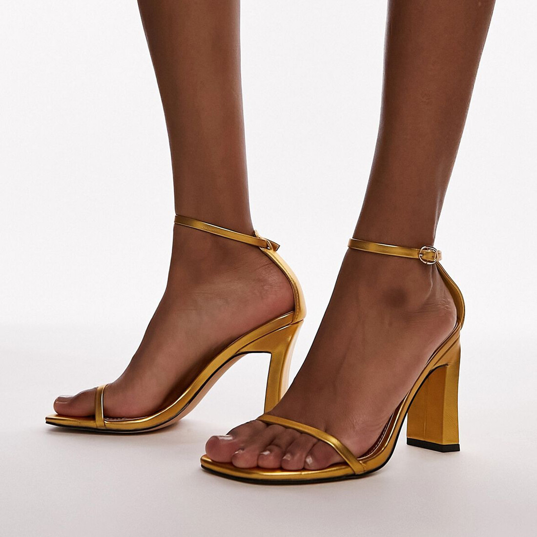 

Босоножки Topshop Goldie High Heeled Two Part, золотой