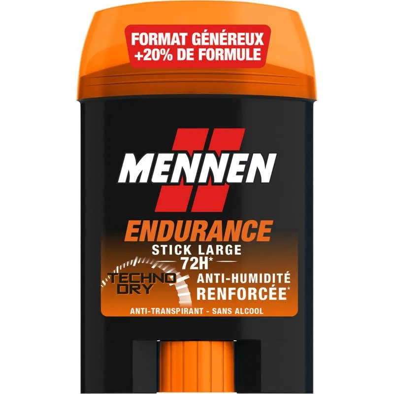 Дезодорант-стик Endurance 72 часа усиленный Mennen, 60 мл