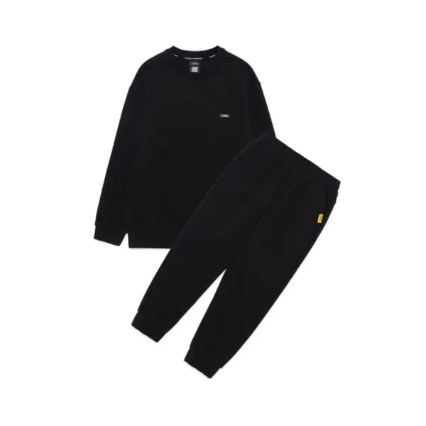 Спортивный костюм K251Upb910 National Geographic Kids, carbon black — фото 2