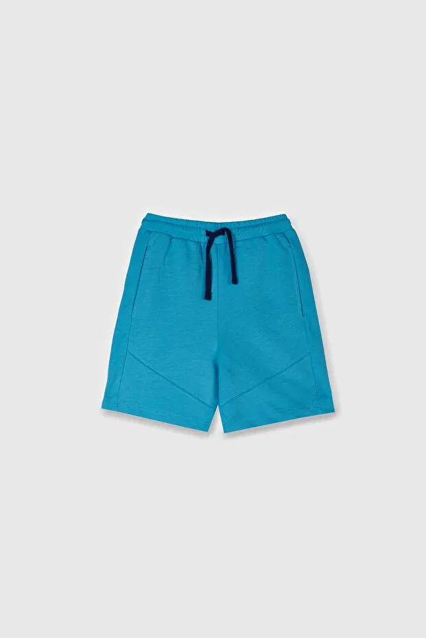 Детские шорты для мальчиков хлопковые Benetton, Blue
