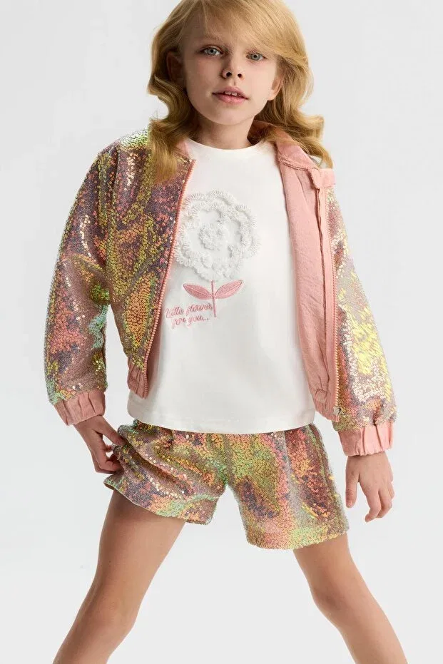 Детские шорты для девочек хлопковые Moana Shorts Generic Brands, Pink