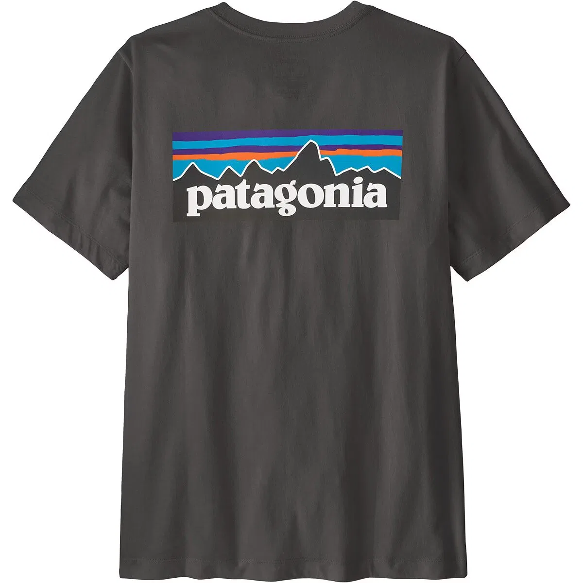 Футболка с принтом P-6 Logo Patagonia, Ink Black
