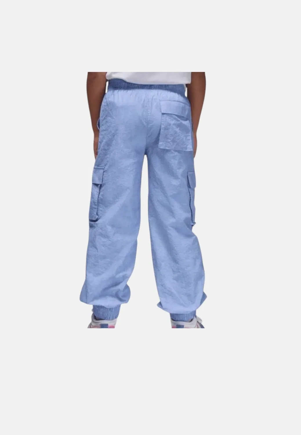 Штаны из футера с логотипом 45F197-U8K Nike Sportswear, голубой — фото 2