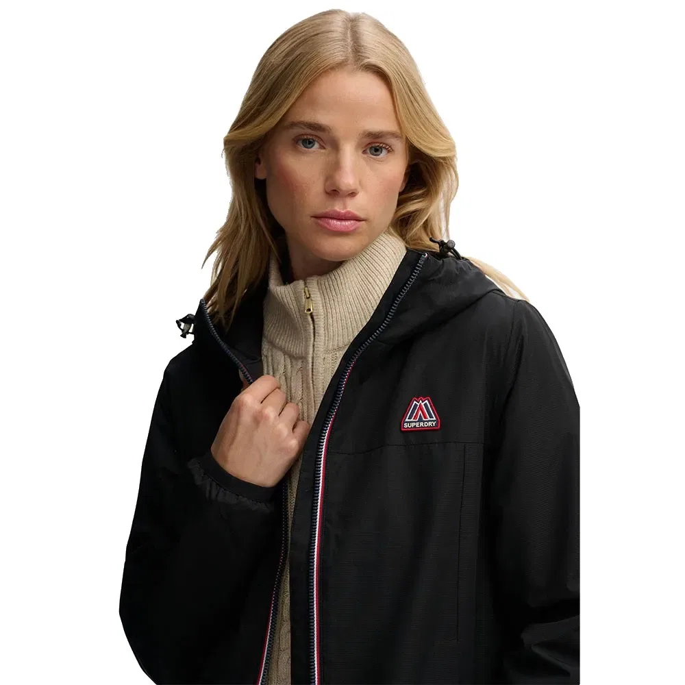 Ветровка Essential Tri Windbreaker Superdry, черный — фото 4