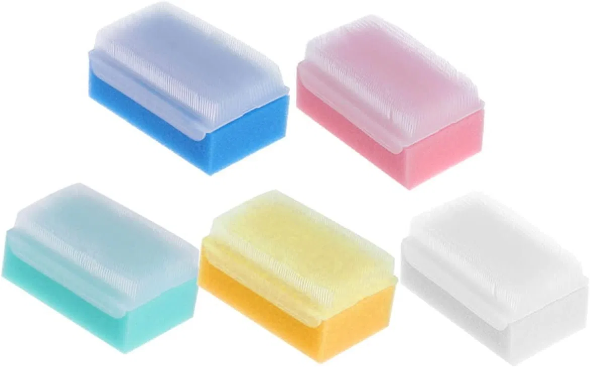 Набор мочалок для душа Sponge Massage Brush, 15 шт, FRCOLOR, мультиколор — фото 2