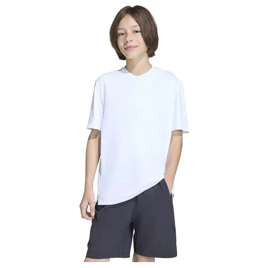 Детская футболка с принтом J Z.N.E. CL TEE adidas, Белый — фото 2