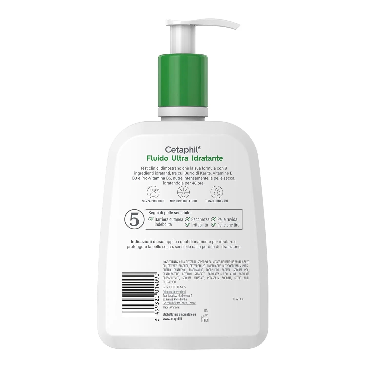 Увлажняющий крем для лица и тела Cetaphil, 470 мл — фото 2