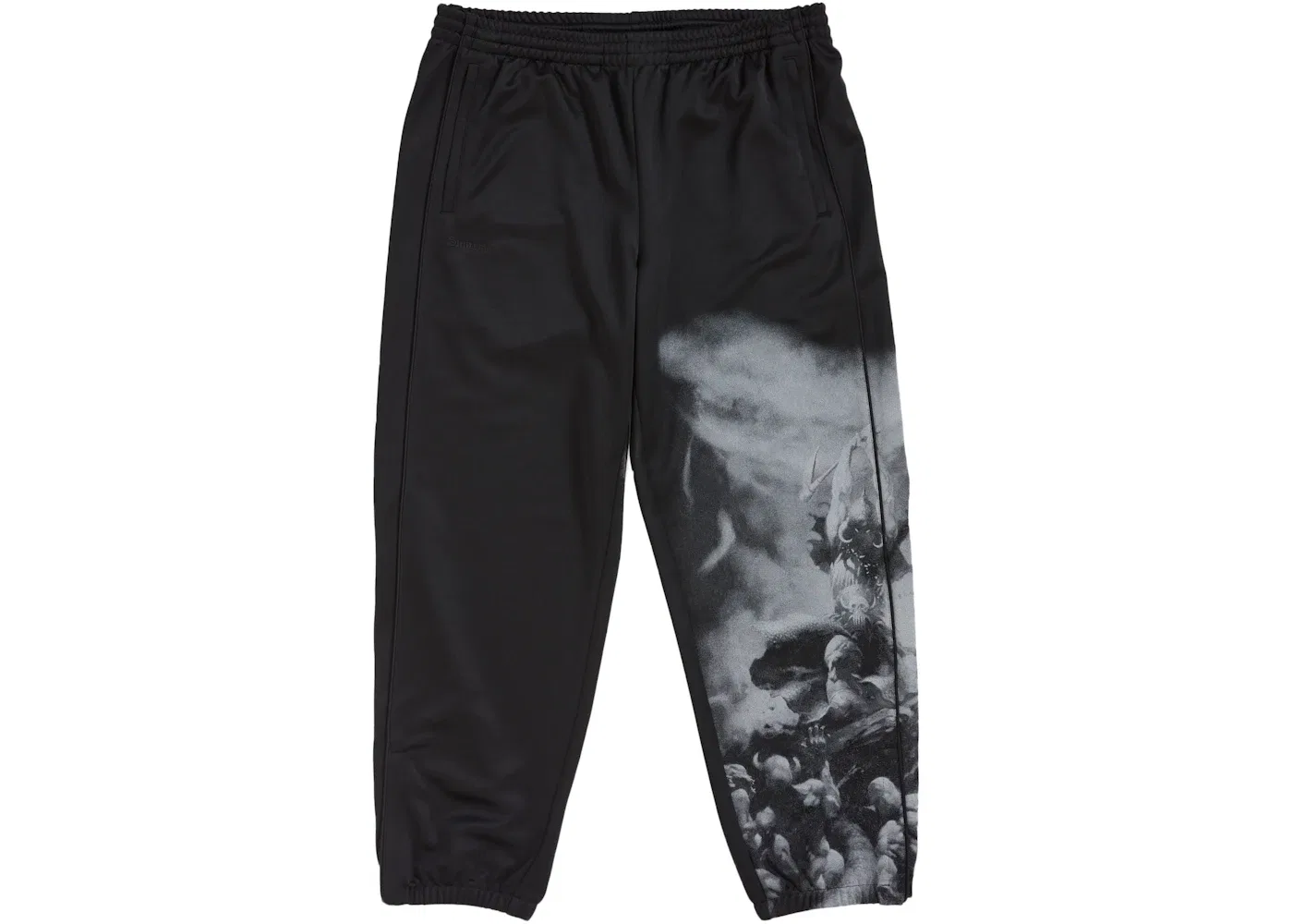 Мужские штаны с принтом Frazetta Supreme, Black