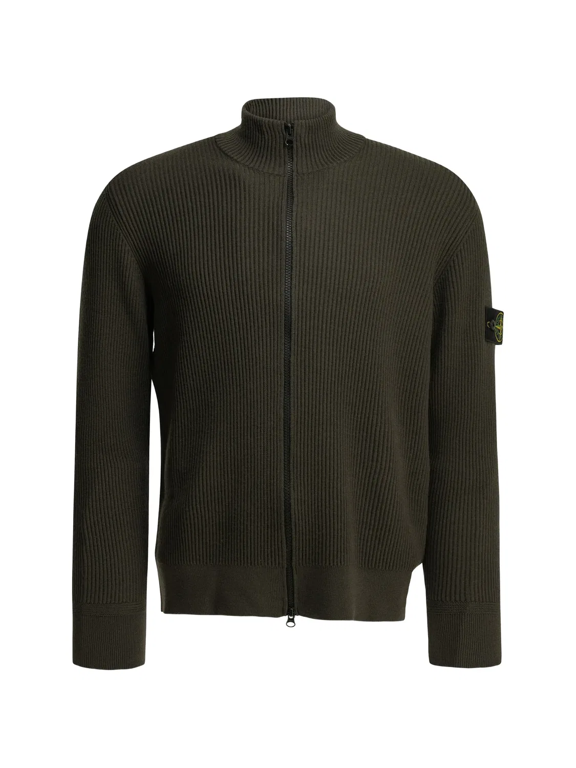 Stone Island Кардиган на молнии, серый