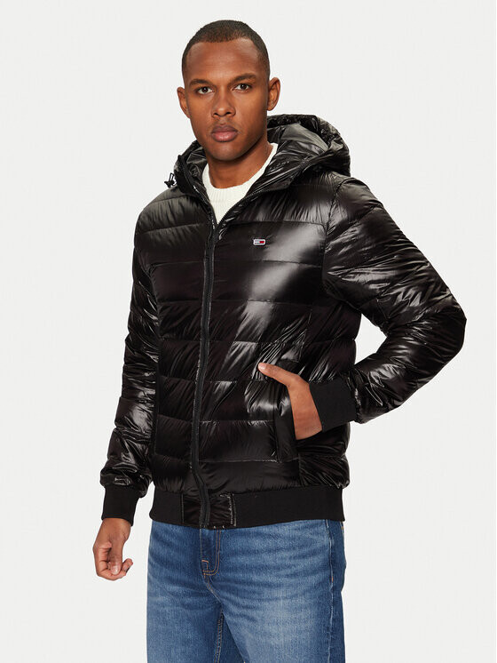 

Переходная куртка стандартного кроя Tommy Jeans, черный