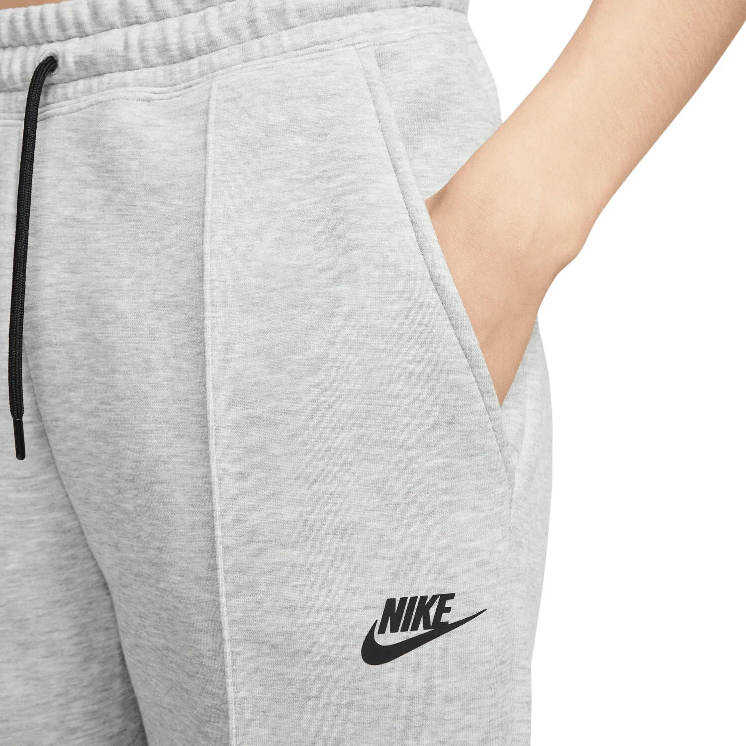 Женские спортивные штаны с технологией Tech Fleece Nike, Darkgrey Black — фото 3