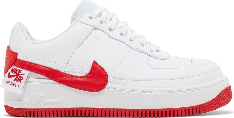 Кроссовки Nike Wmns Air Force 1 Jester 'University Red', красный - фото