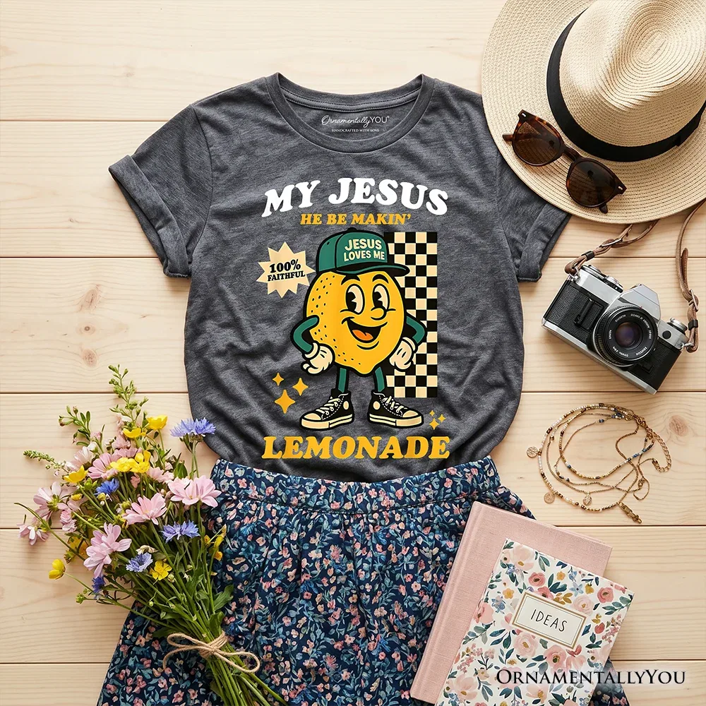 Детская футболка с принтом Lemonade OrnamentallyYou, Dark Gray