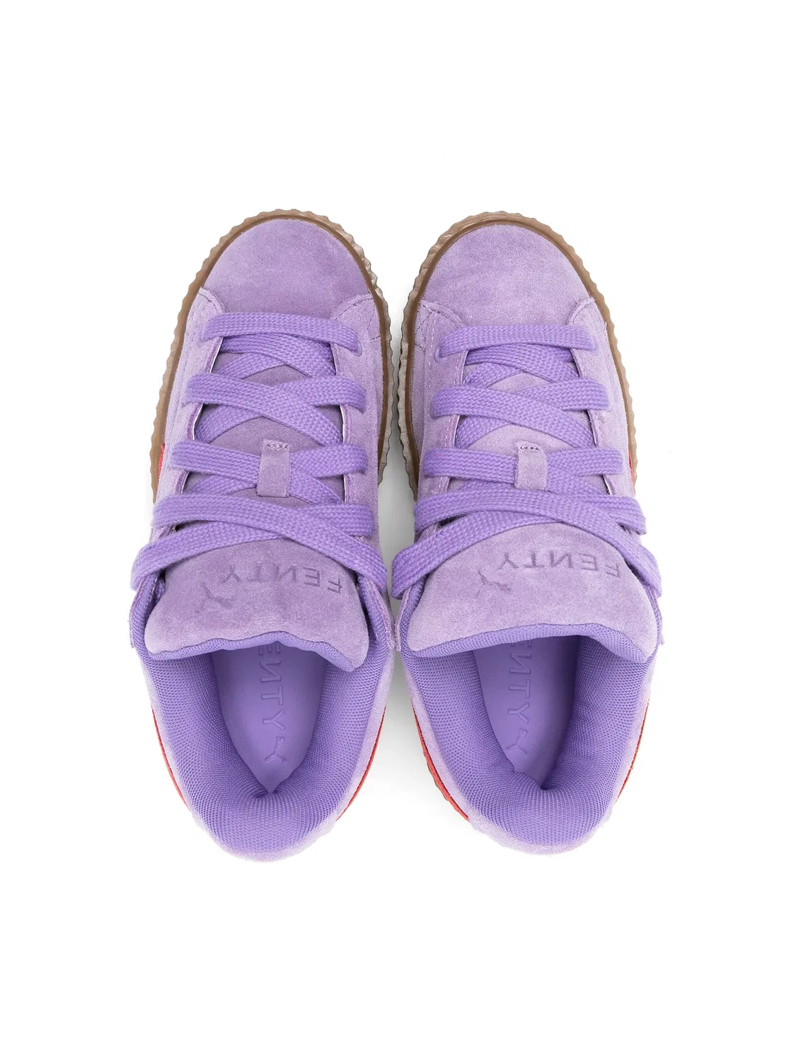 Кроссовки из коллаборации с Fenty Creeper Puma Kids, фиолетовый — фото 3