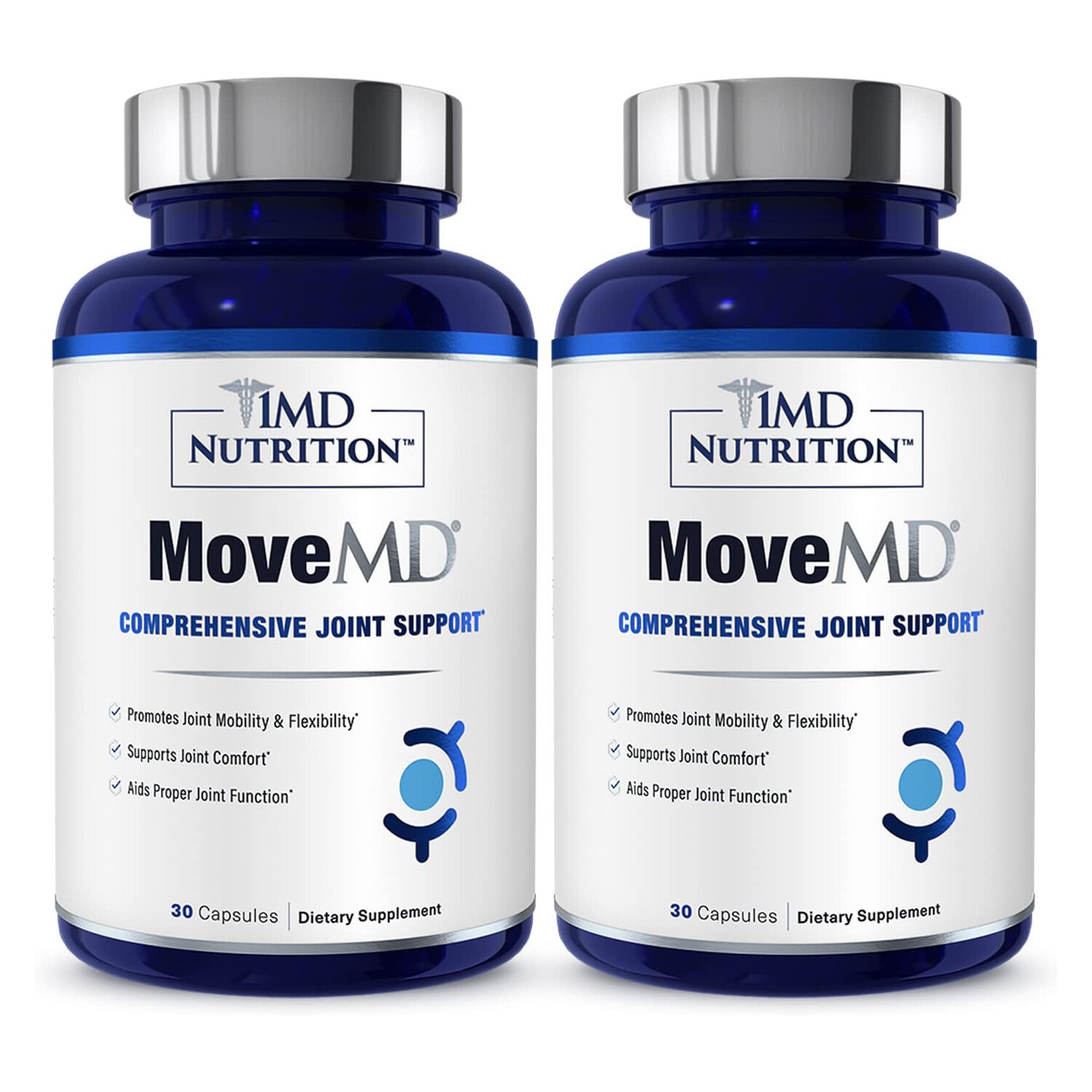 

Коллаген 1MD Nutrition MoveMD Comprehensive Joint Support, 60 капсул