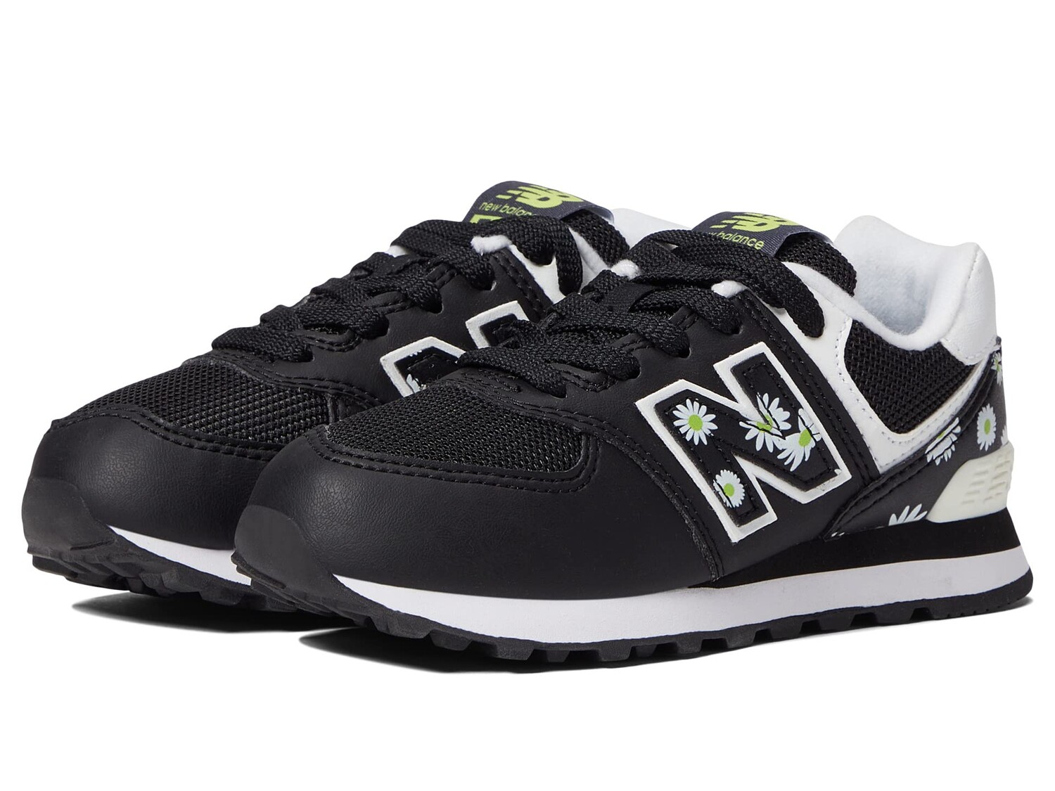

Детские кроссовки New Balance 515, черный/зеленый
