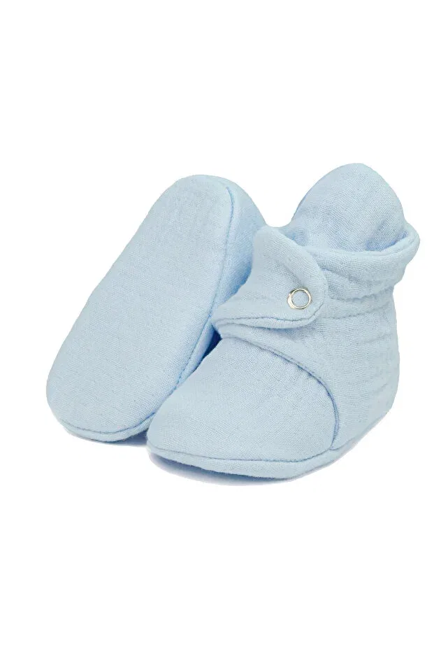 Детские пинетки из органического хлопка Ella Bonna, Blue
