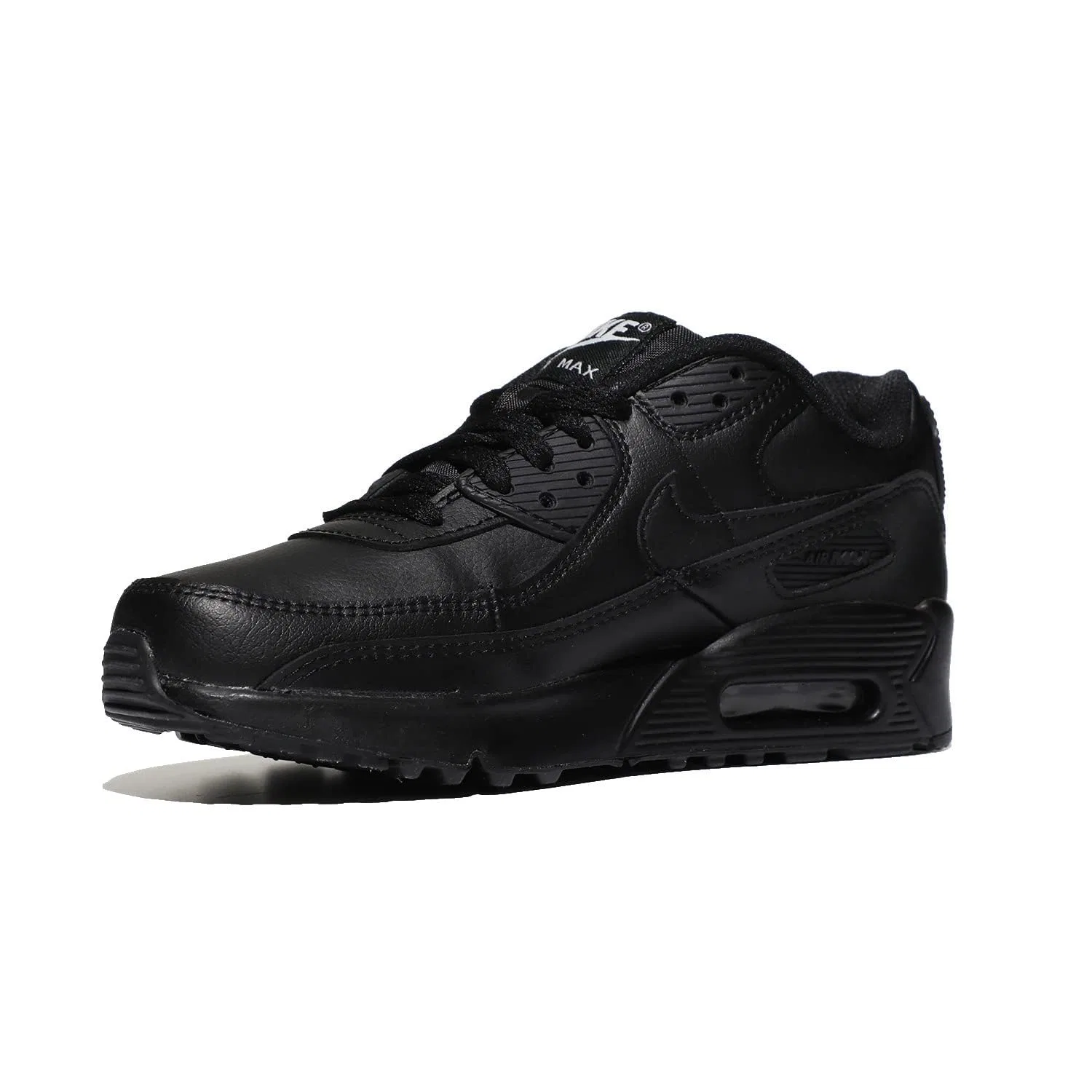 Детские кроссовки для мальчиков с амортизацией NIKE Air Max 90 Ltr NIKE, Black