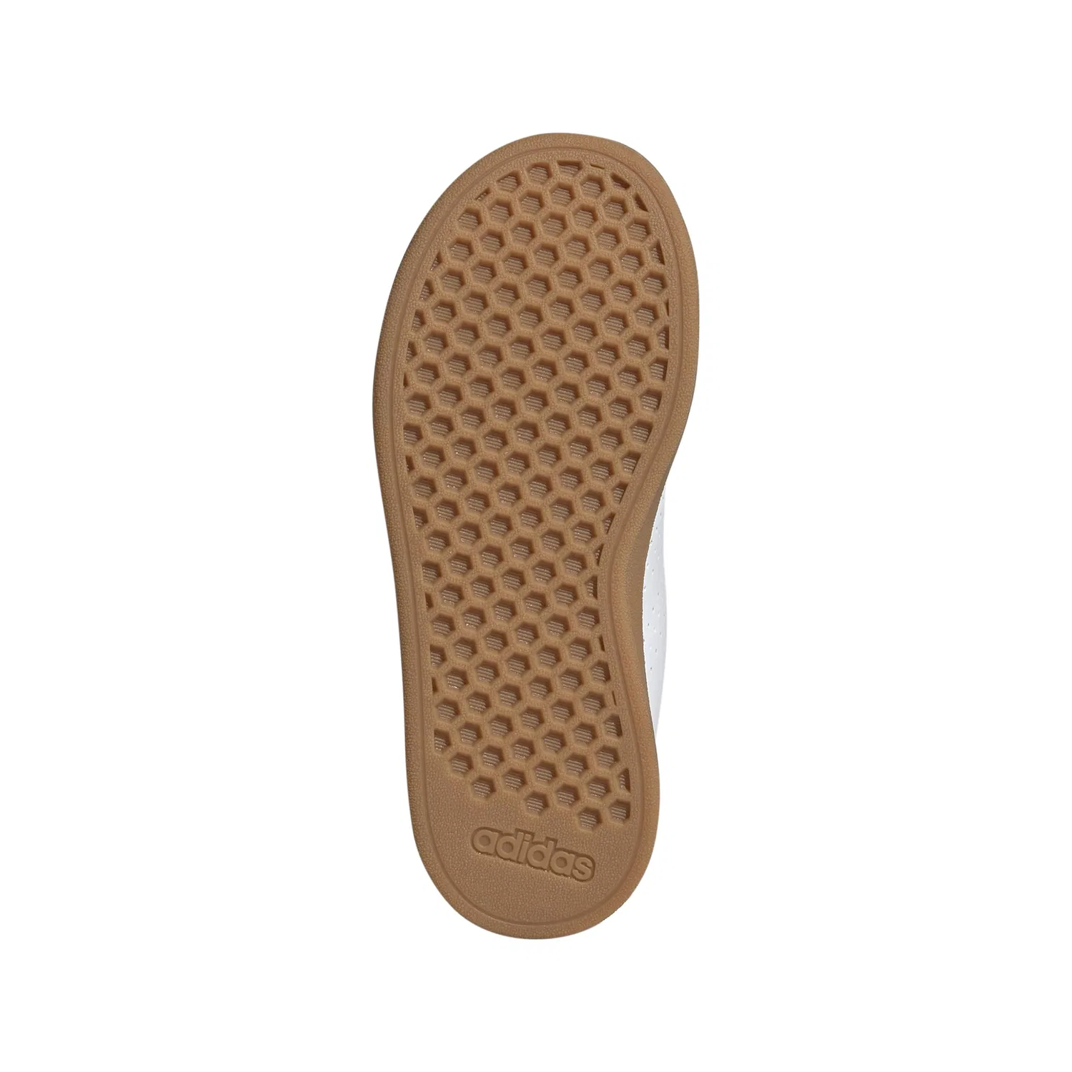 Детские кроссовки для мальчиков с липучкой Advantage Base 2.0 Adidas, White Ruby Pure Rubber — фото 4