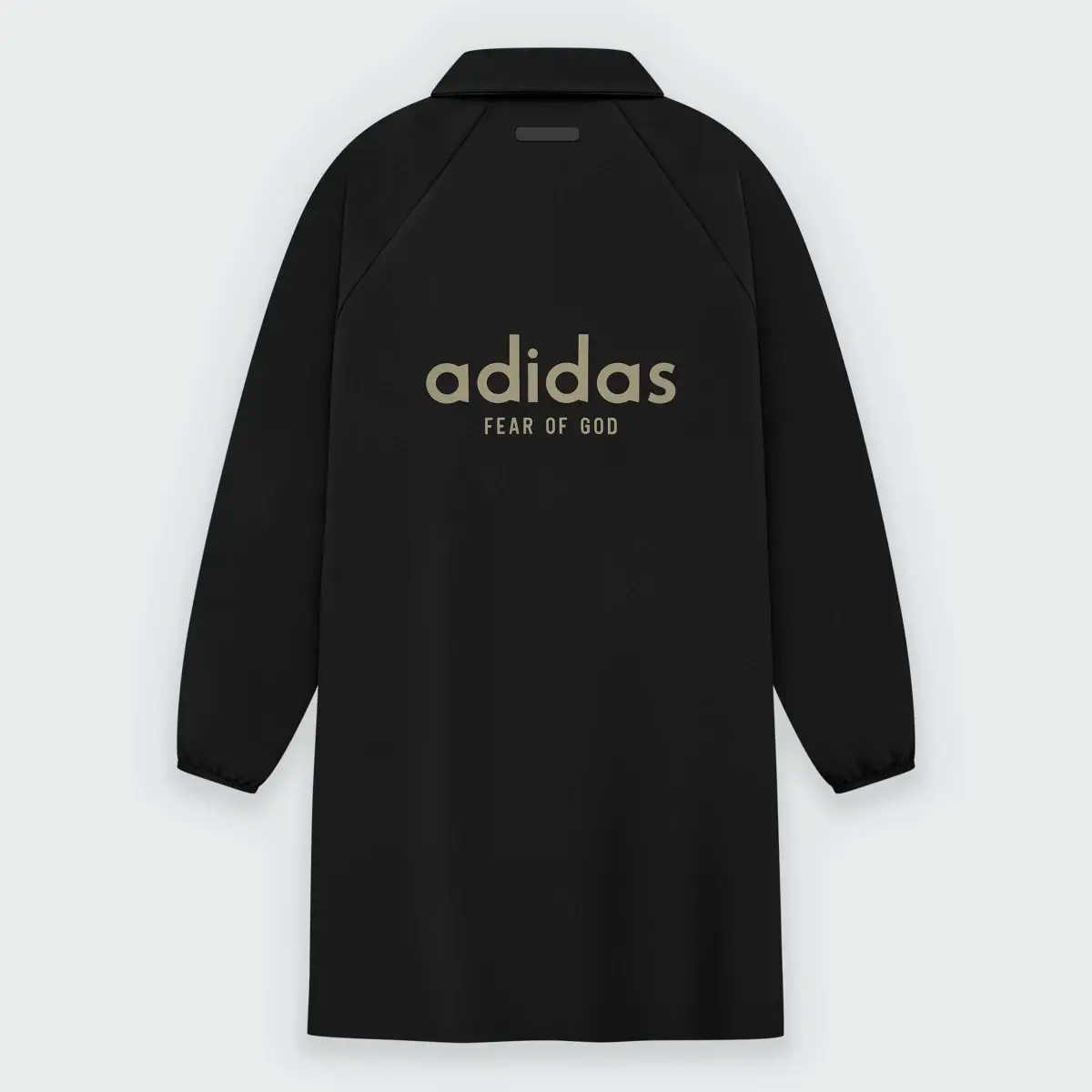 Пальто Adidas Fear of God Athletics, черный — фото 2