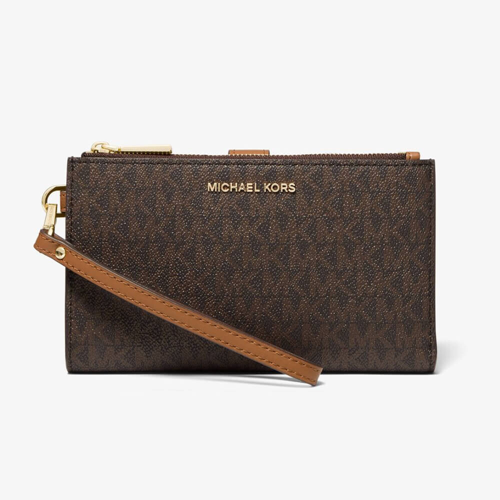 

Кошелек Michael Michael Kors Adele Logo, коричневый