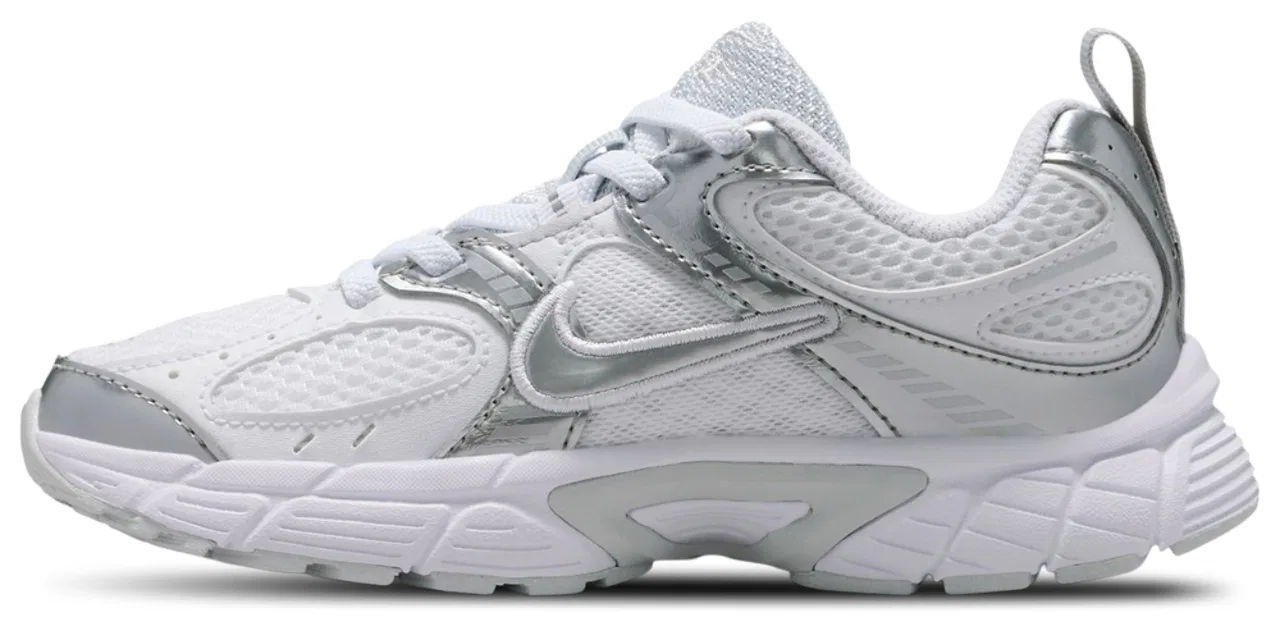 Кроссовки для девочек V5 RNR Nike, цвет White/Metallic Silver — фото 2
