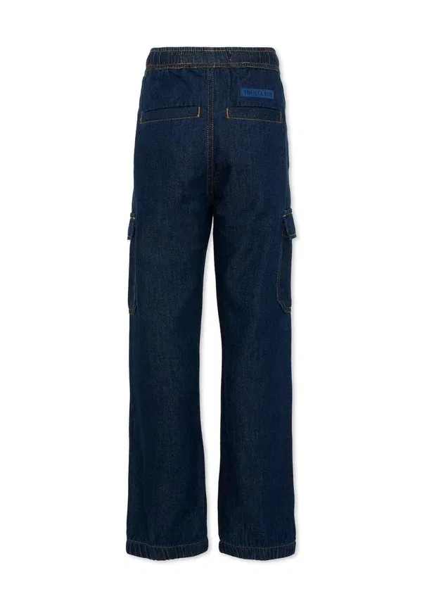 Брюки из денима cargo trousers Tru Trussardi Junior, Denim, деним — фото 2