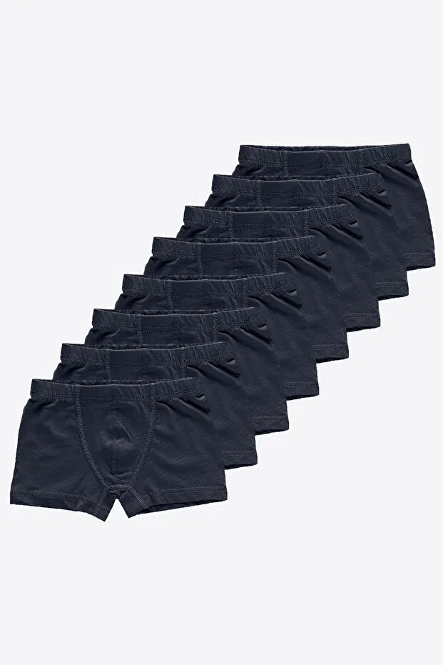 Детские боксеры для мальчиков хлопковые 8-pack Malabadi, Smoke Grey