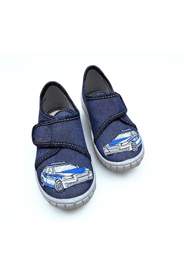 Детские ботинки для мальчиков без каблука Basics Superfit, Navy Blue — фото 4