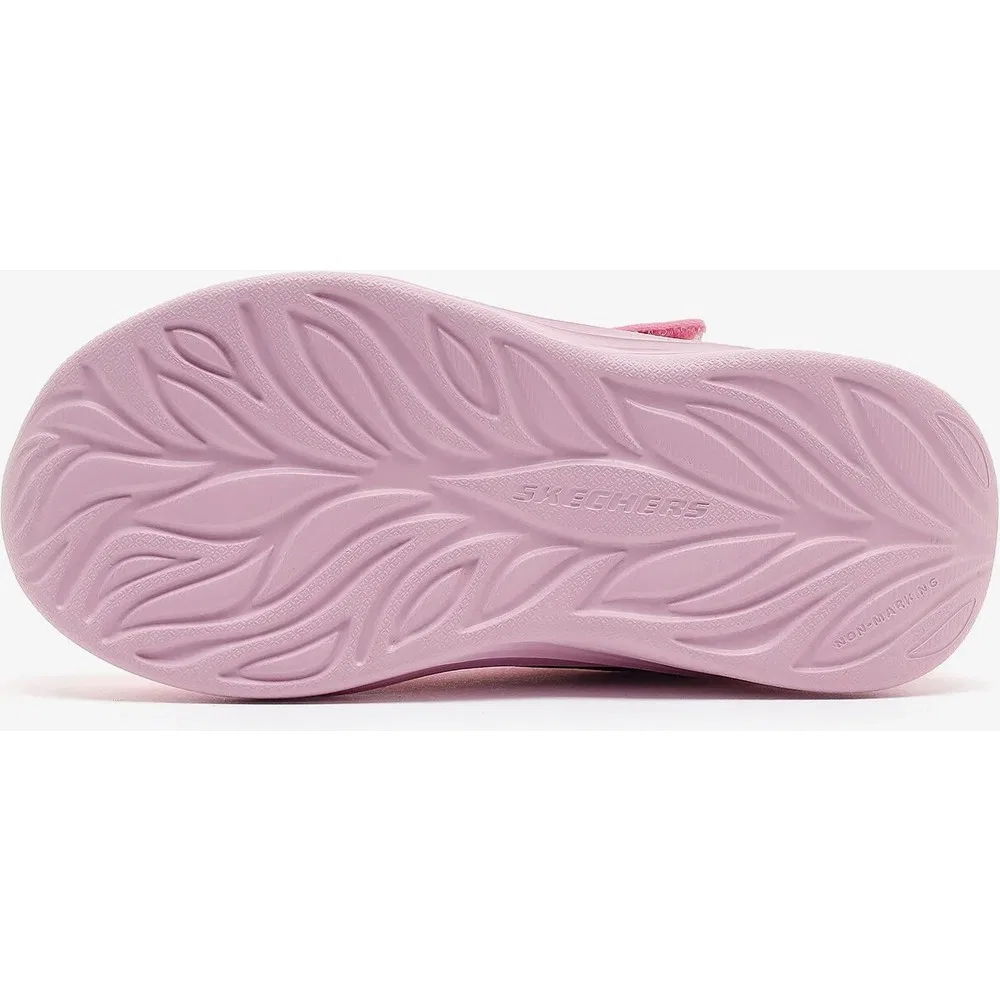 Детские кроссовки для девочек с шнуровкой Power Jams 2.0 Skechers — фото 4