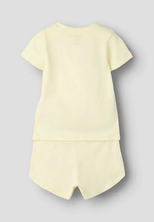 Брюки хлопковые Set - tracksuit bottoms Name It pear sorbet — фото 2