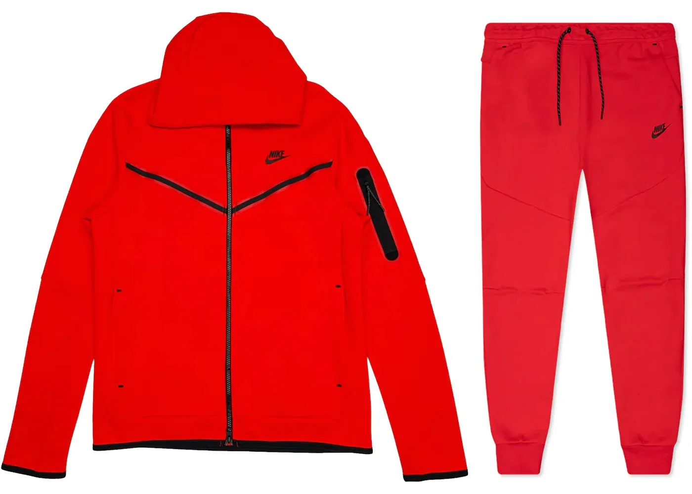 Мужской комплект из футера Full Zip Hoodie & Joggers Set Nike, University Red