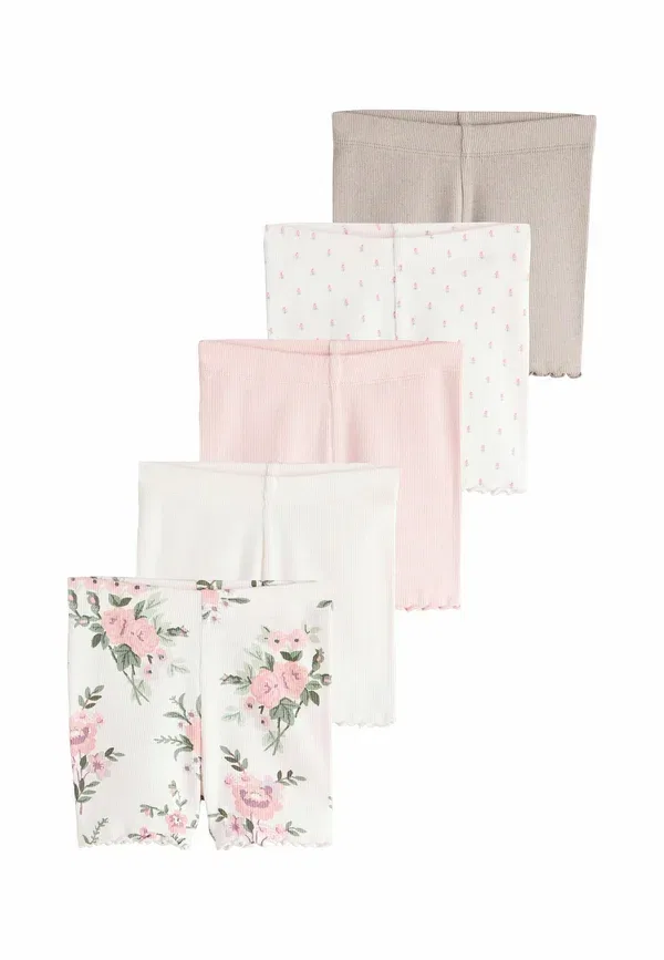 Комплект шорт 5 шт, Floral, Next, pink, розовый