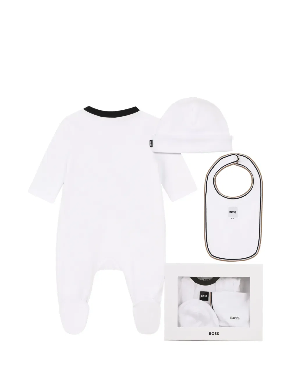 Комплект для новорожденных BOSS Kidswear, белый — фото 2