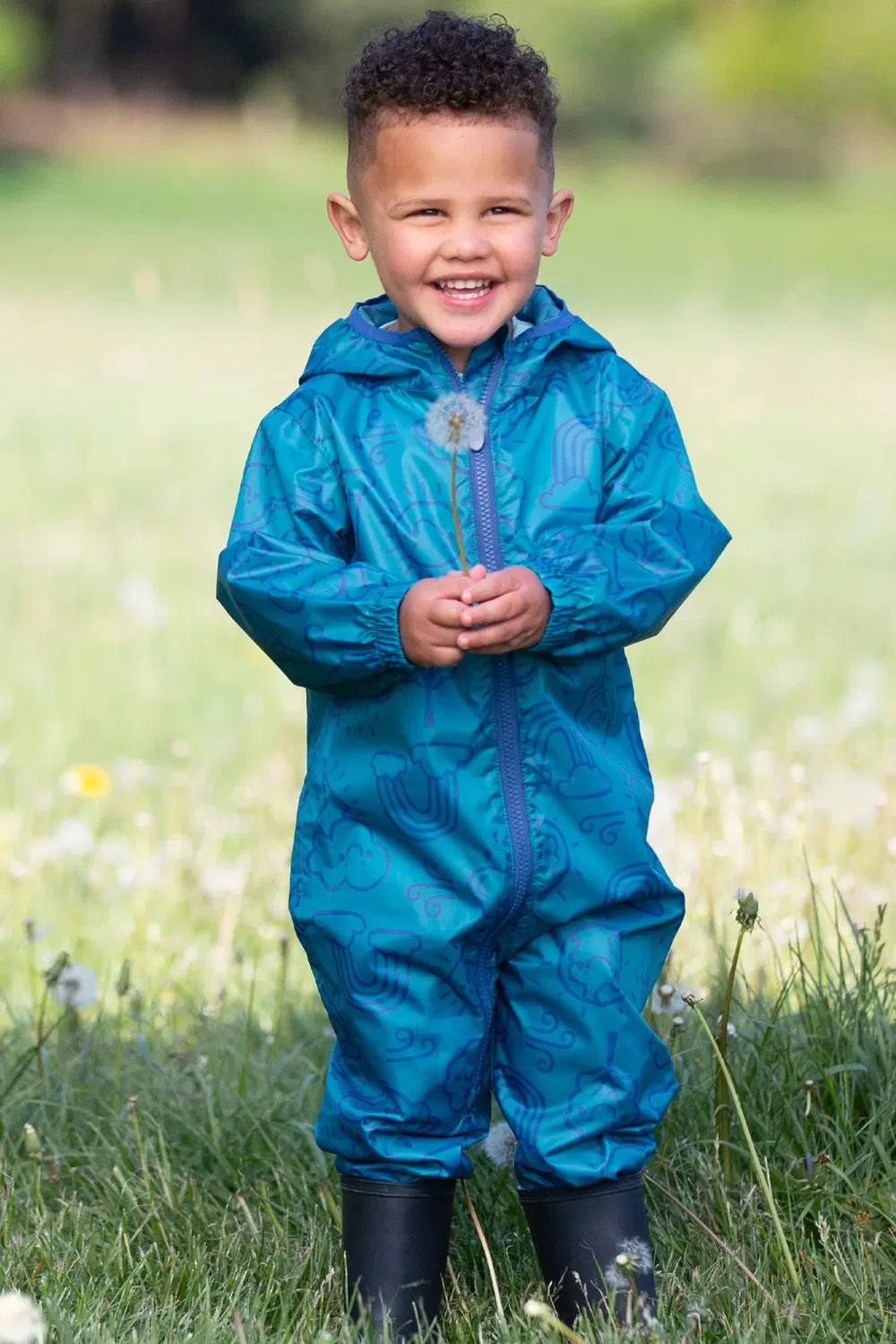 Детский дождевик Cloud Nine Puddlepack Kite, Turquoise — фото 2