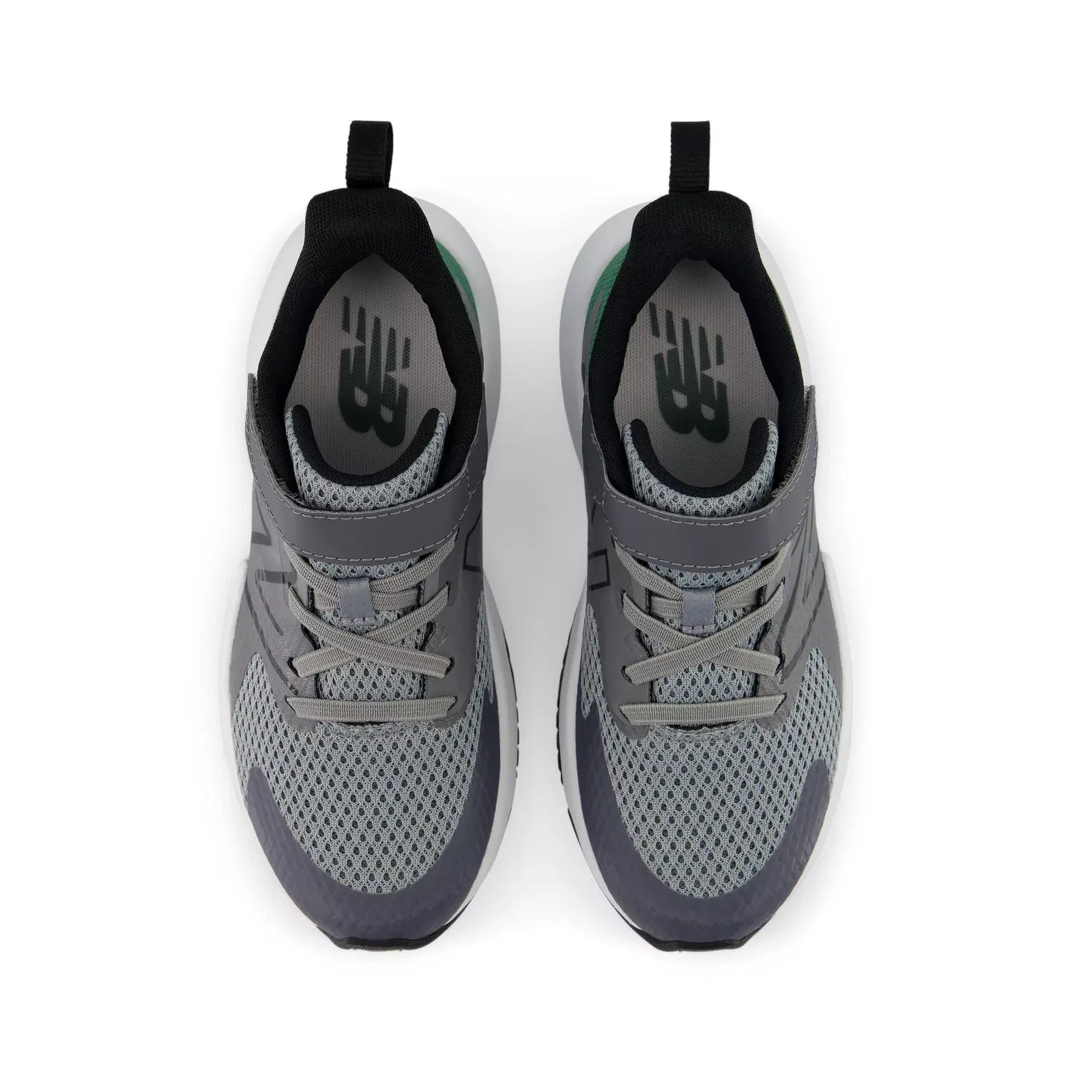 Детские кроссовки с дышащей сеткой RAV v2 Hook & Loop New Balance, Castlerock With Slate Grey And Outfield — фото 4