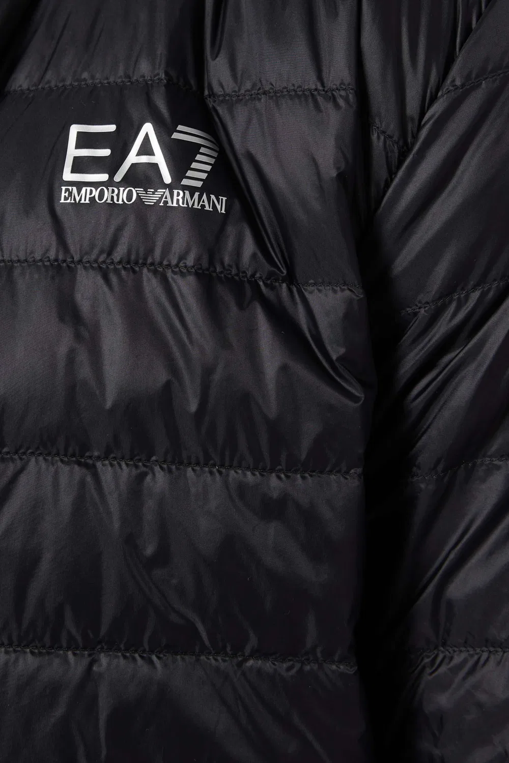 Куртка стеганая из нейлона Emporio Armani, черный — фото 4