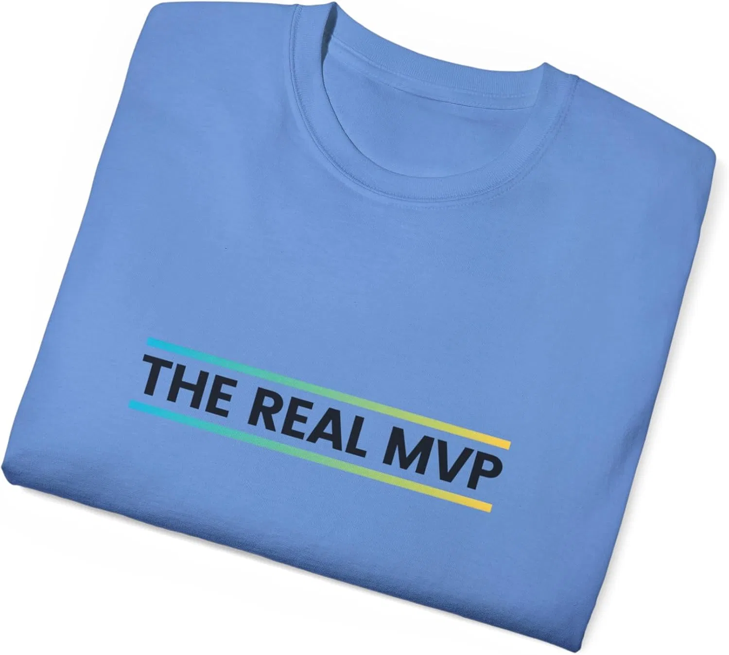 Футболка хлопковая The Real MVP Gildan 2000, Carolina Blue