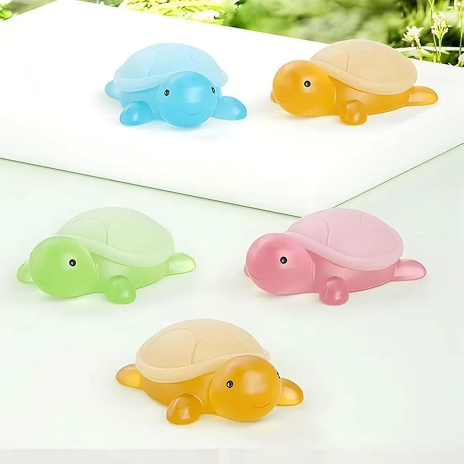 Детское мыло ручной работы, набор 4 шт, 6x4x2 см, Multicoloured Generic — фото 3