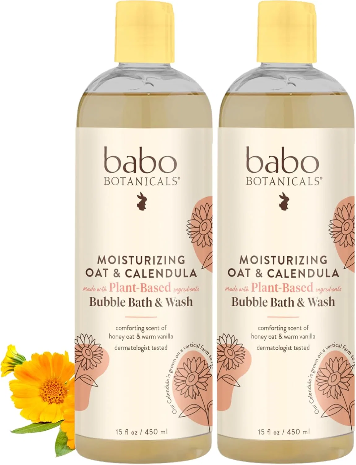Детская пенка для ванны Babo Botanicals, увлажняющая, 425 г