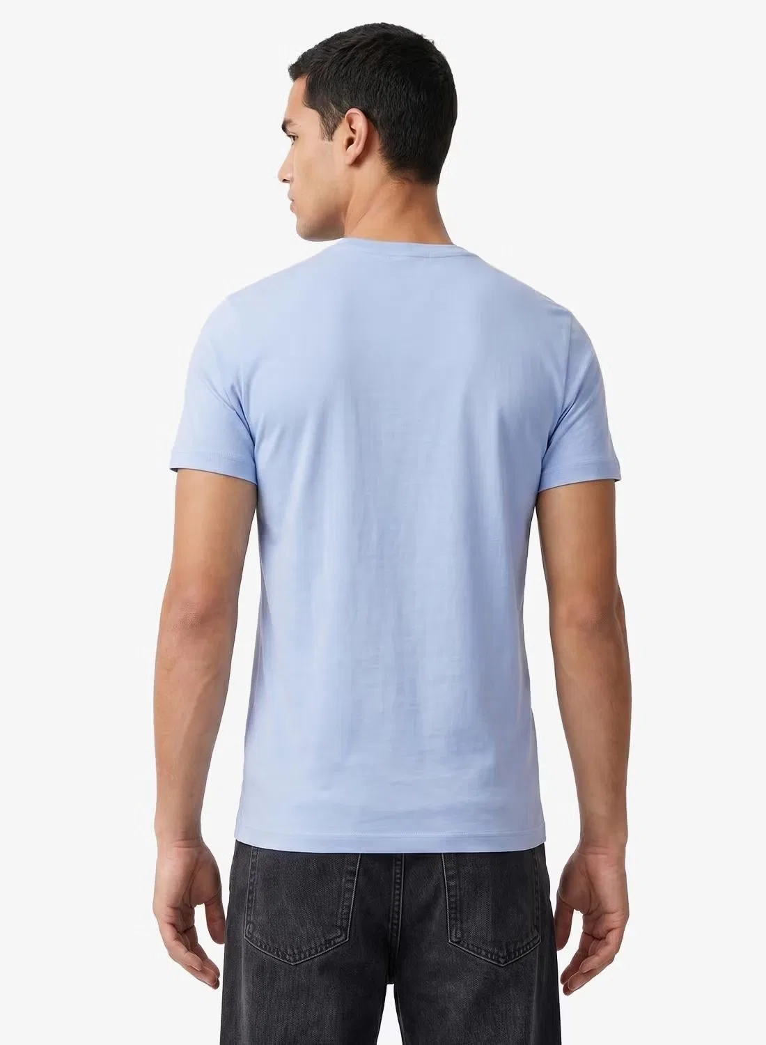 Футболка с круглым вырезом Core essential Lacoste, белый — фото 2