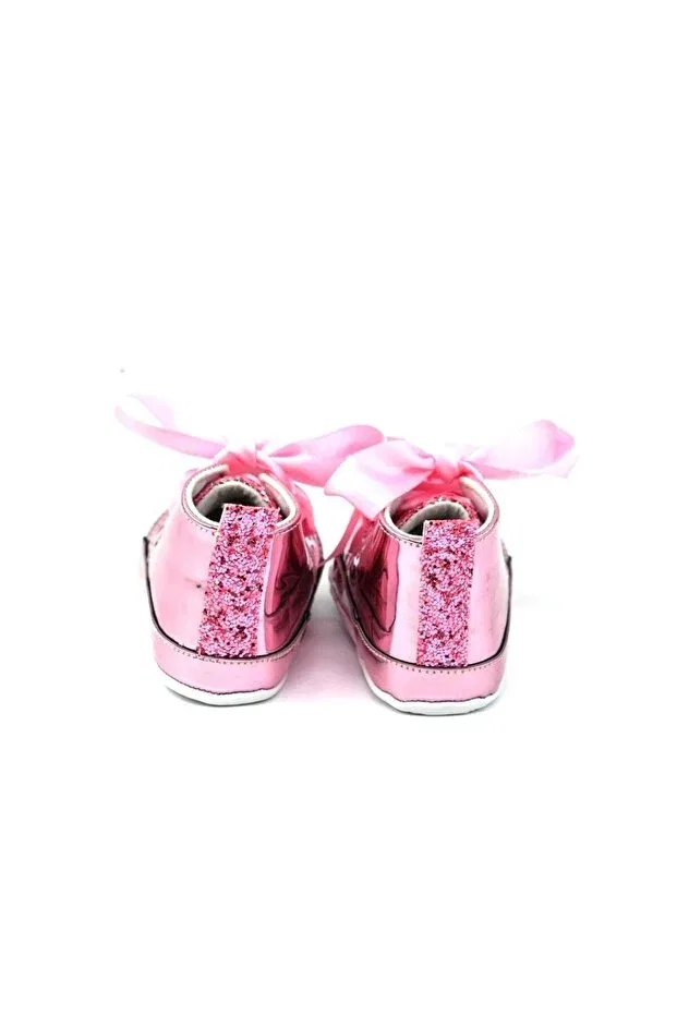 Детские кроссовки для девочек с блестками Babytor, Pink — фото 3