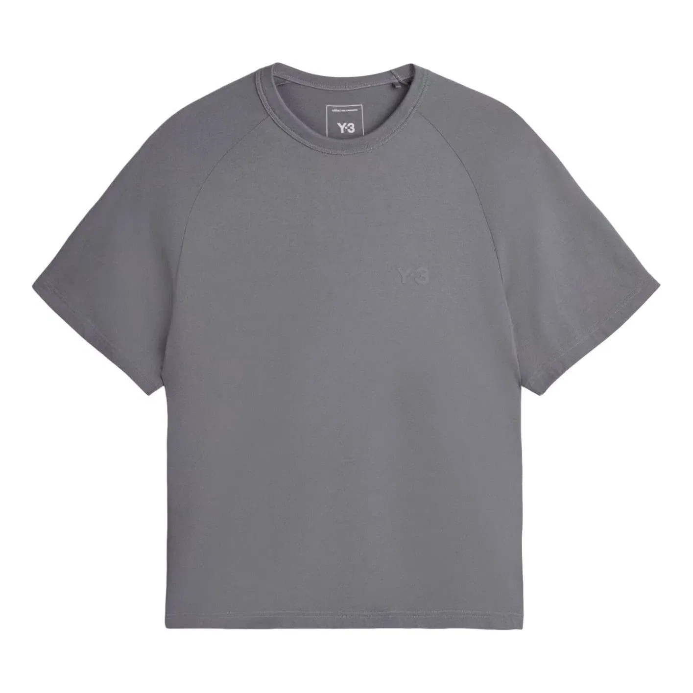 Мужская футболка с принтом Adidas x Y-3 Boxy T-Shirt Asia Sizing, серый
