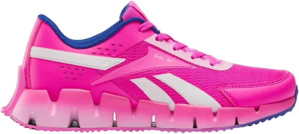 Детские кроссовки для мальчиков Barbie Zig Dynamica 2.0 Reebok, Pink Paradise/Pink Paradise/Astro Rose