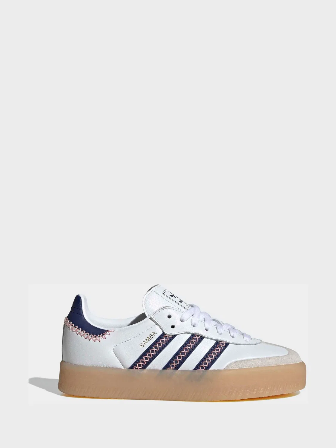 Кроссовки Samba adidas Originals, белый