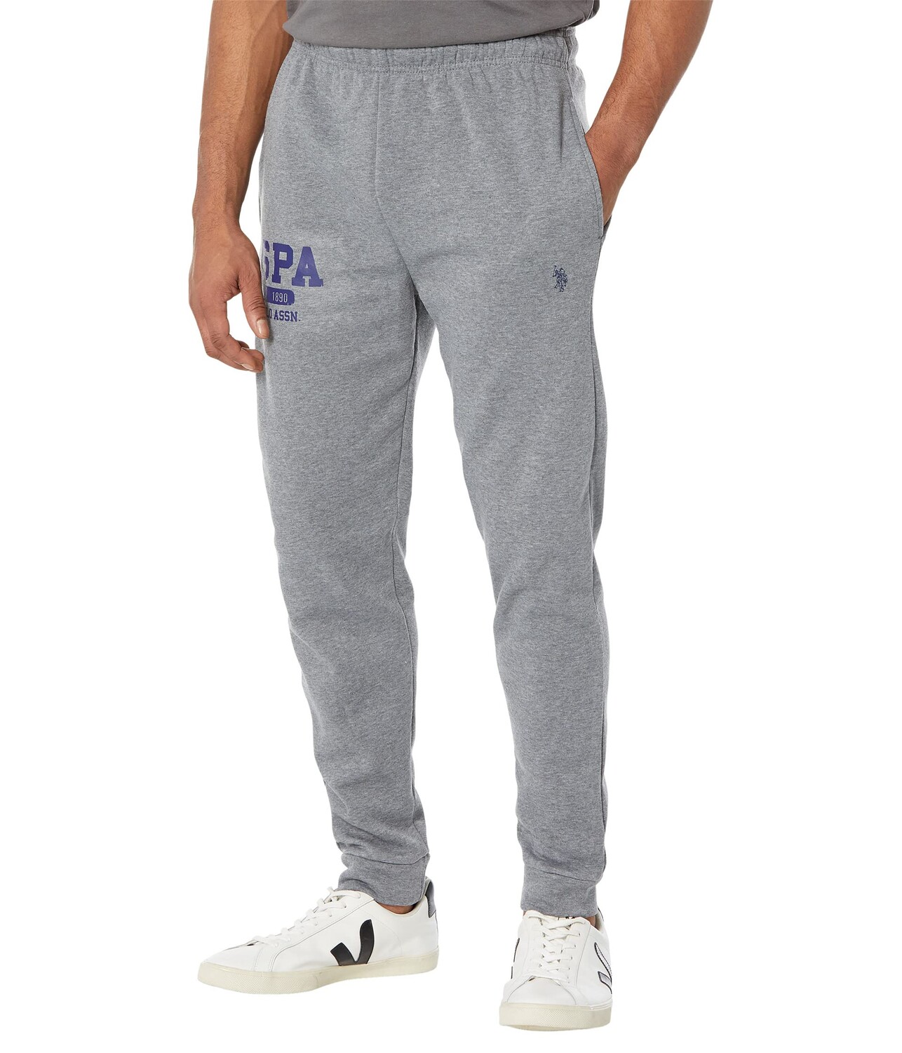 

Джогггеры U.S. POLO ASSN., USPA Trainer Joggers, Серый, Джогггеры U.S. POLO ASSN., USPA Trainer Joggers