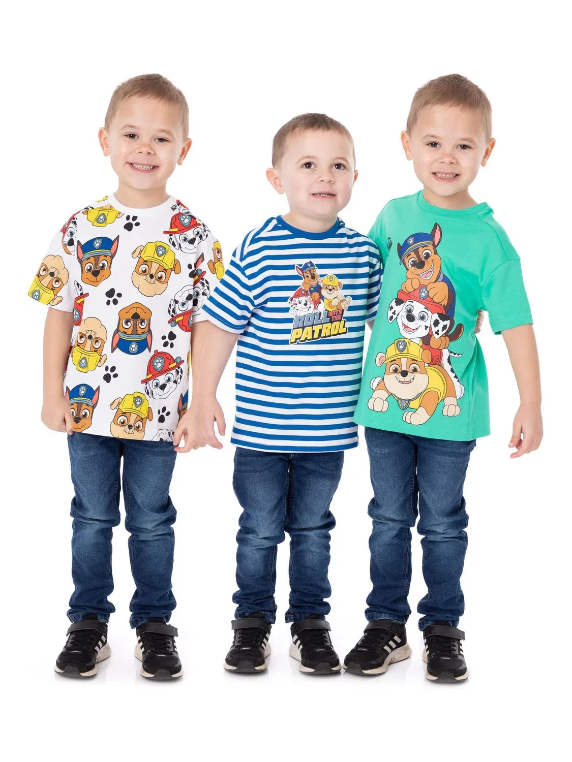 Футболка 3шт Paw Patrol Vanilla Underground, коричневый — фото 2