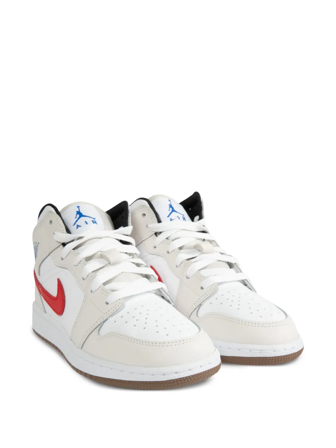 Кроссовки Air Jordan 1 Mid Jordan Kids, нейтральные цвета