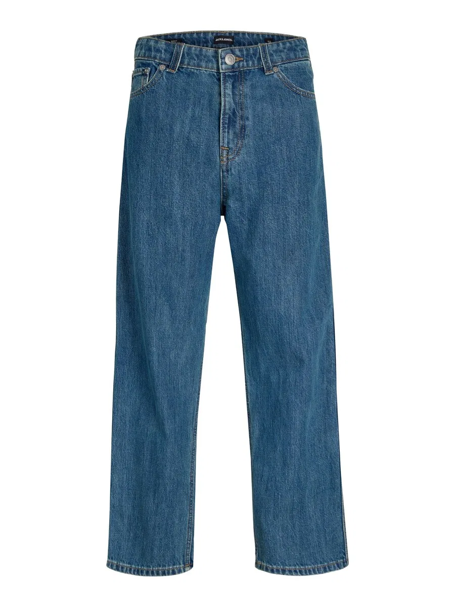 Джинсы Jack & Jones Junior Baggy Jeans 'JJIALEX JJNORREBRO' синего цвета